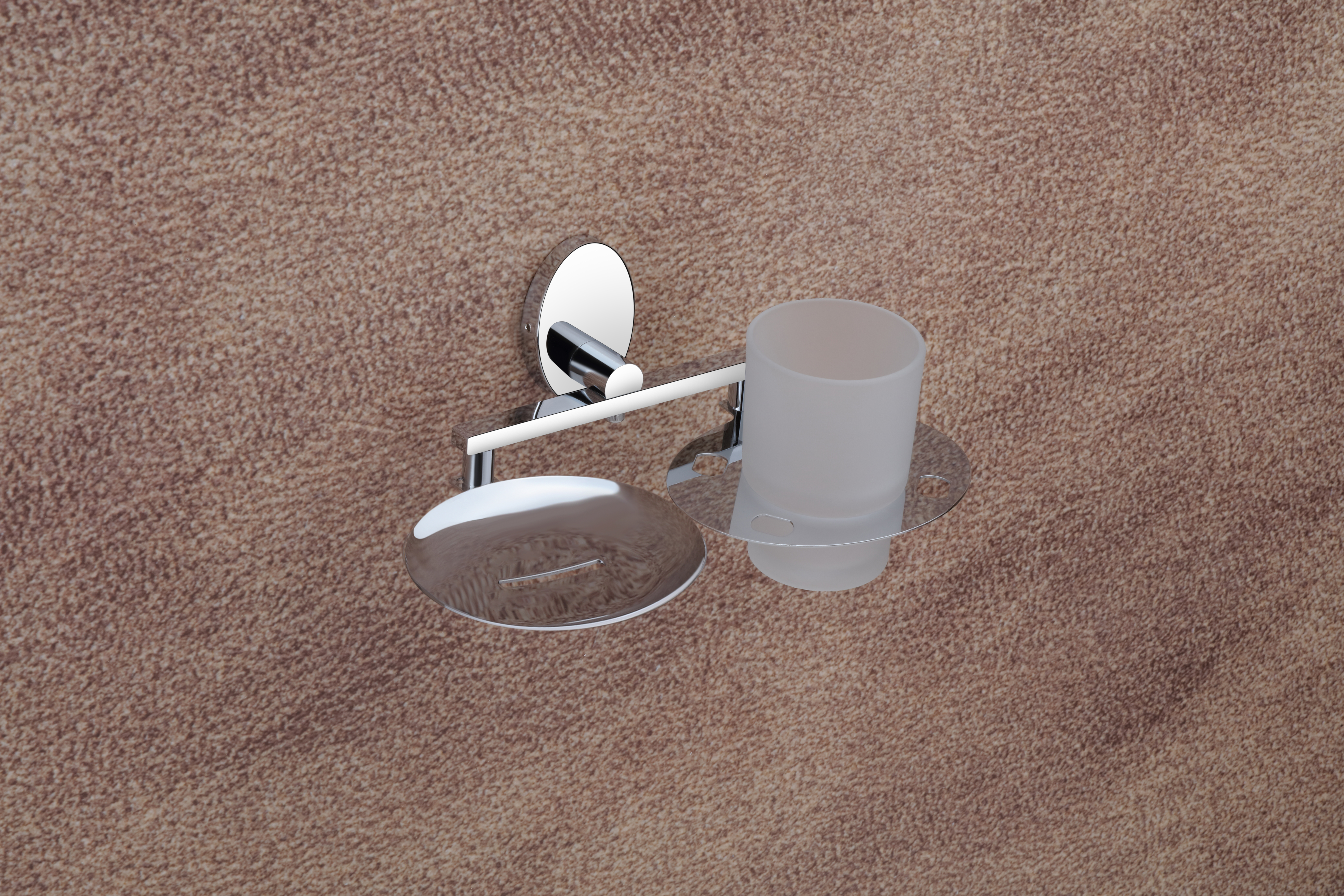 Blossom Soap Dish with Tumbler Holder
